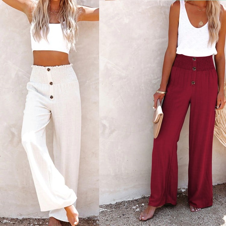 hippie High Waist Flare Pants