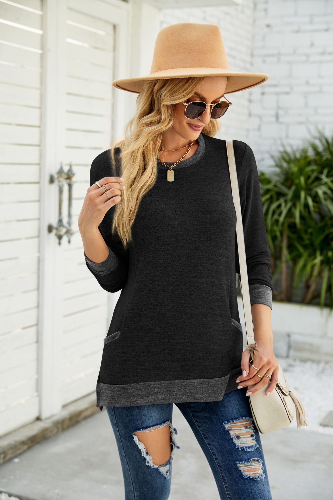 Cozy bohemian Pullover for Women