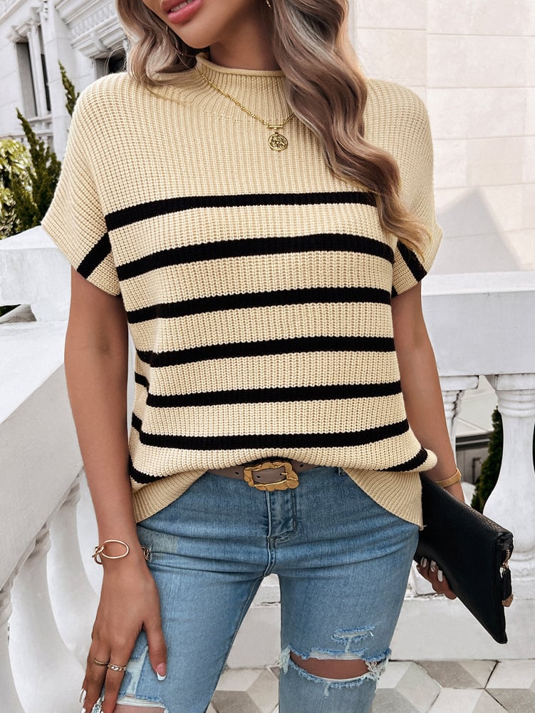 gypsy Contrast Pullover Summer Blouse