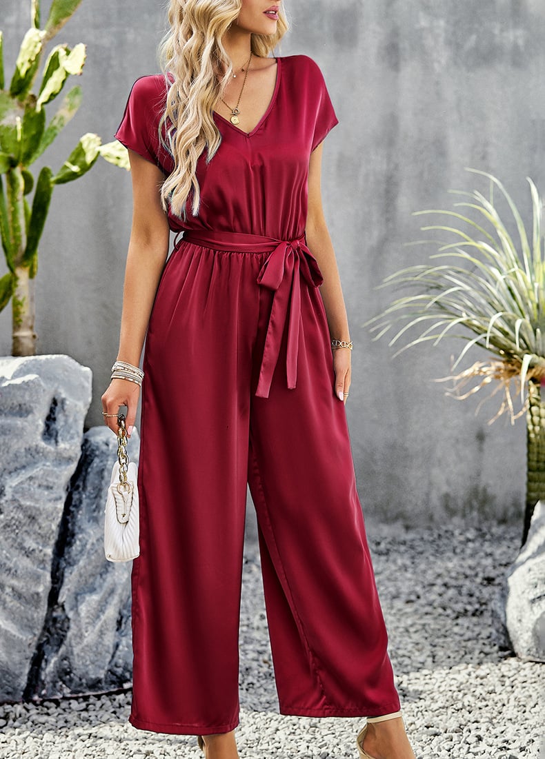 boho Jumpsuit Women Summer Chic