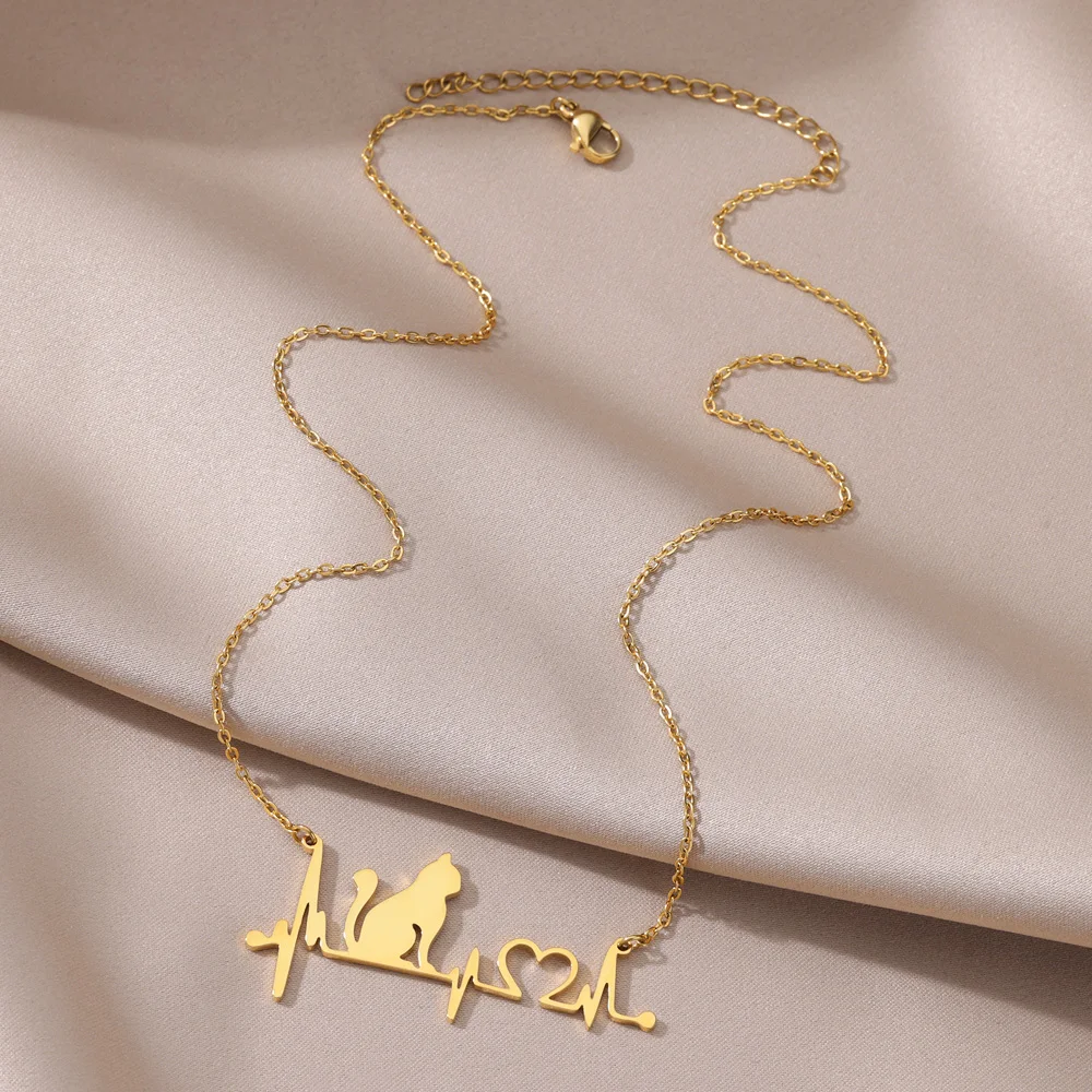 gypsy Heartbeat Cat Necklace