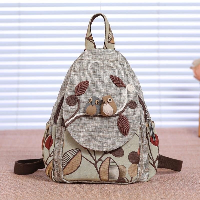 bohemian Cloth Backpack for Women