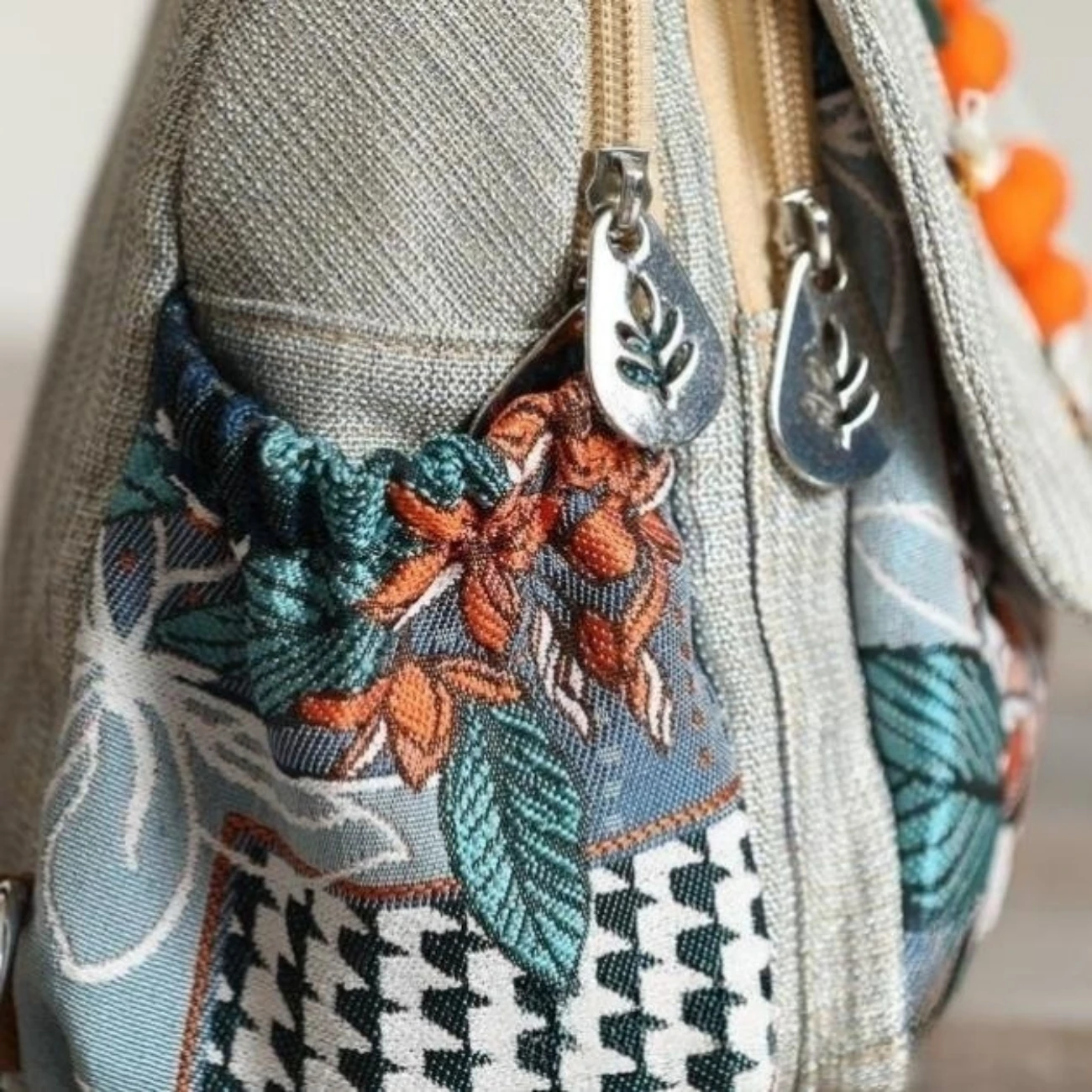 Colorful gypsy Backpack for Adventures