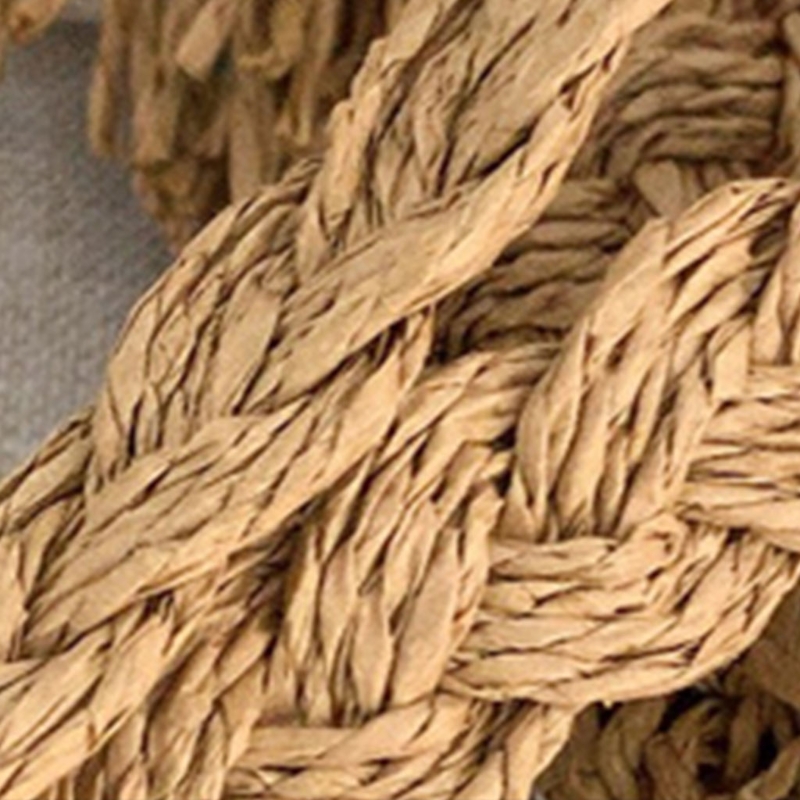 gypsy Woven Straw Messenger Bag
