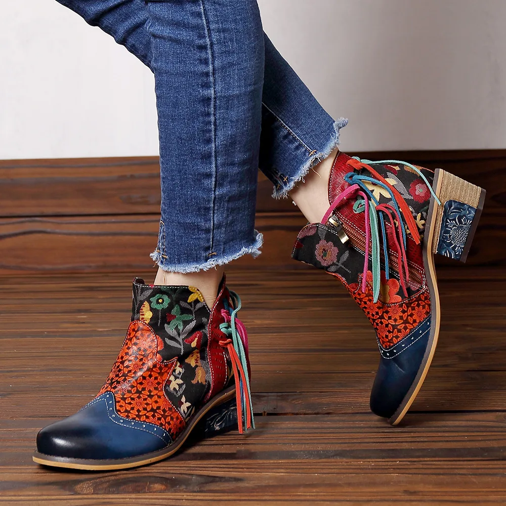 boho Boots Trendy Ankle Style