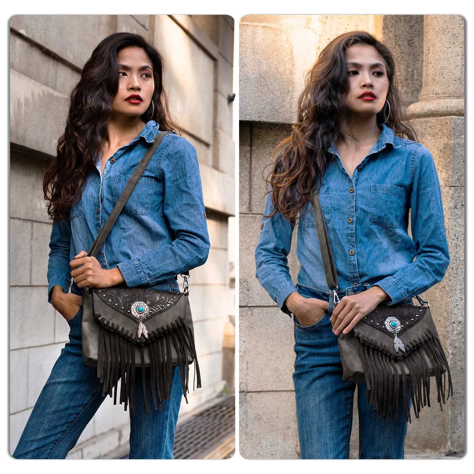 boho Shoulder Bag for Women