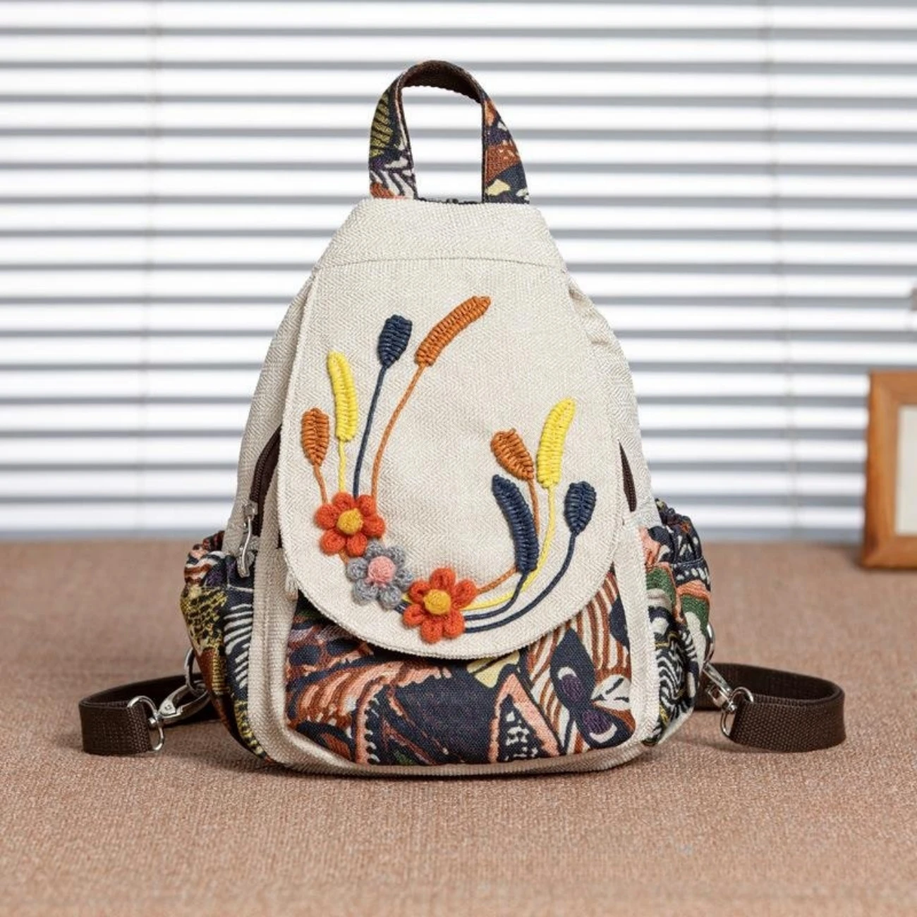 bohemian Chic Versatile Backpack Bag