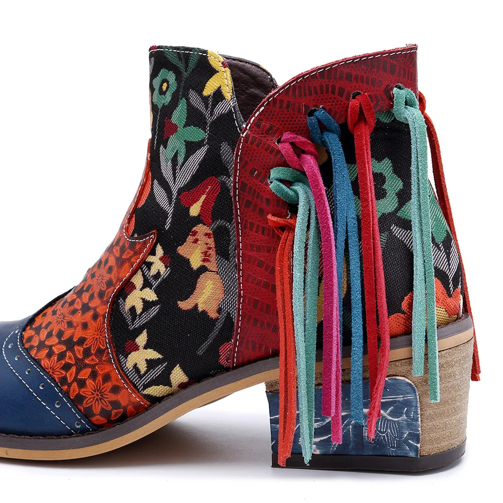 boho Boots Trendy Ankle Style