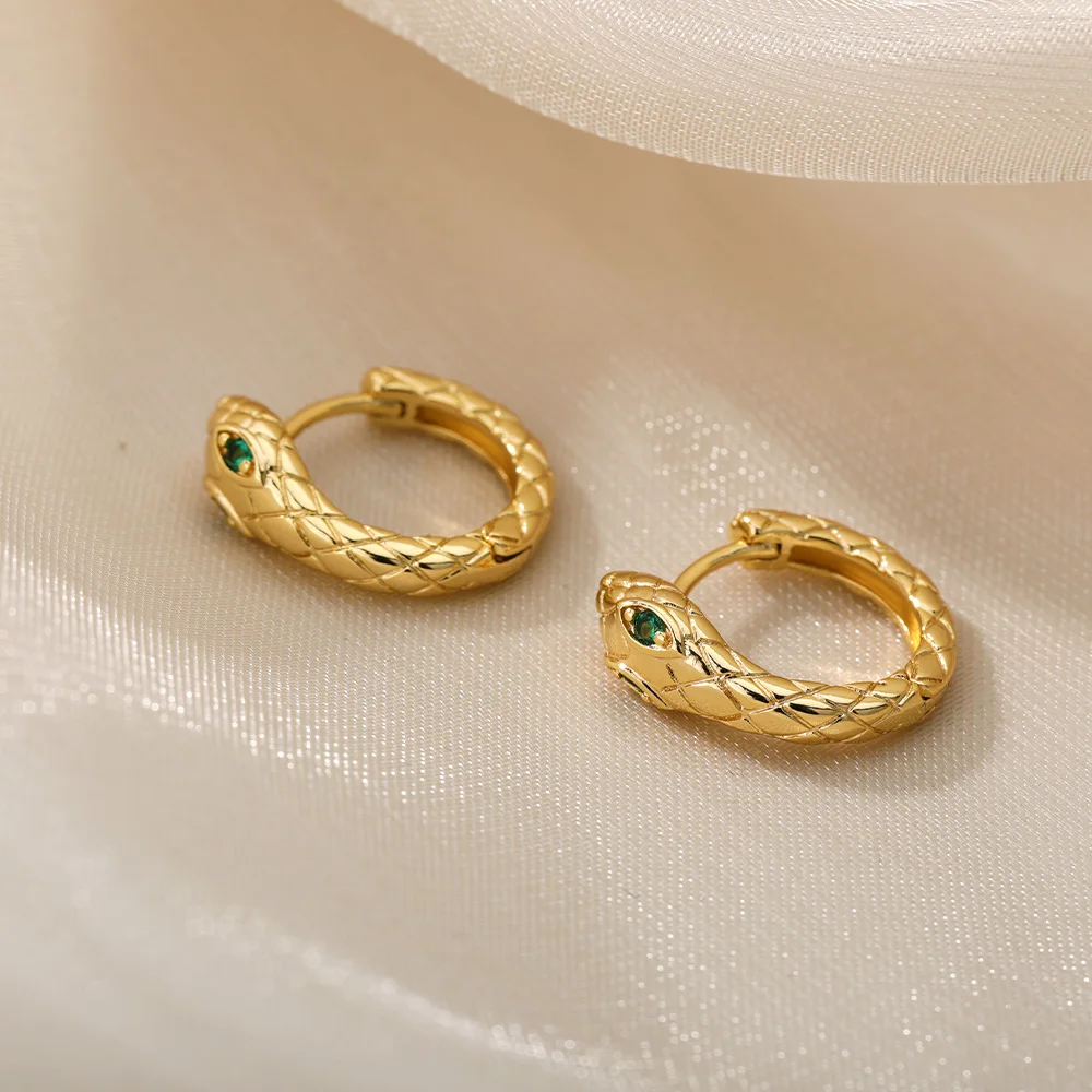 Stunning bohemian Snake Earrings