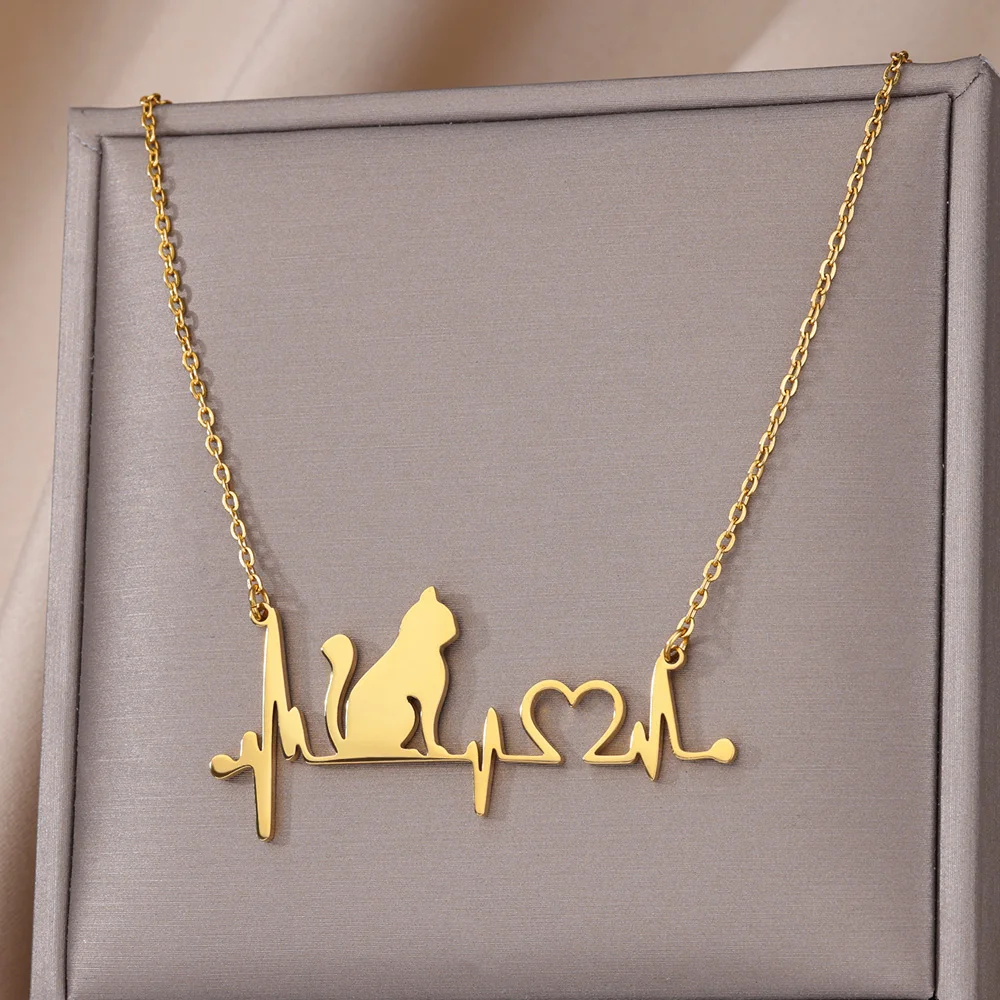 gypsy Heartbeat Cat Necklace