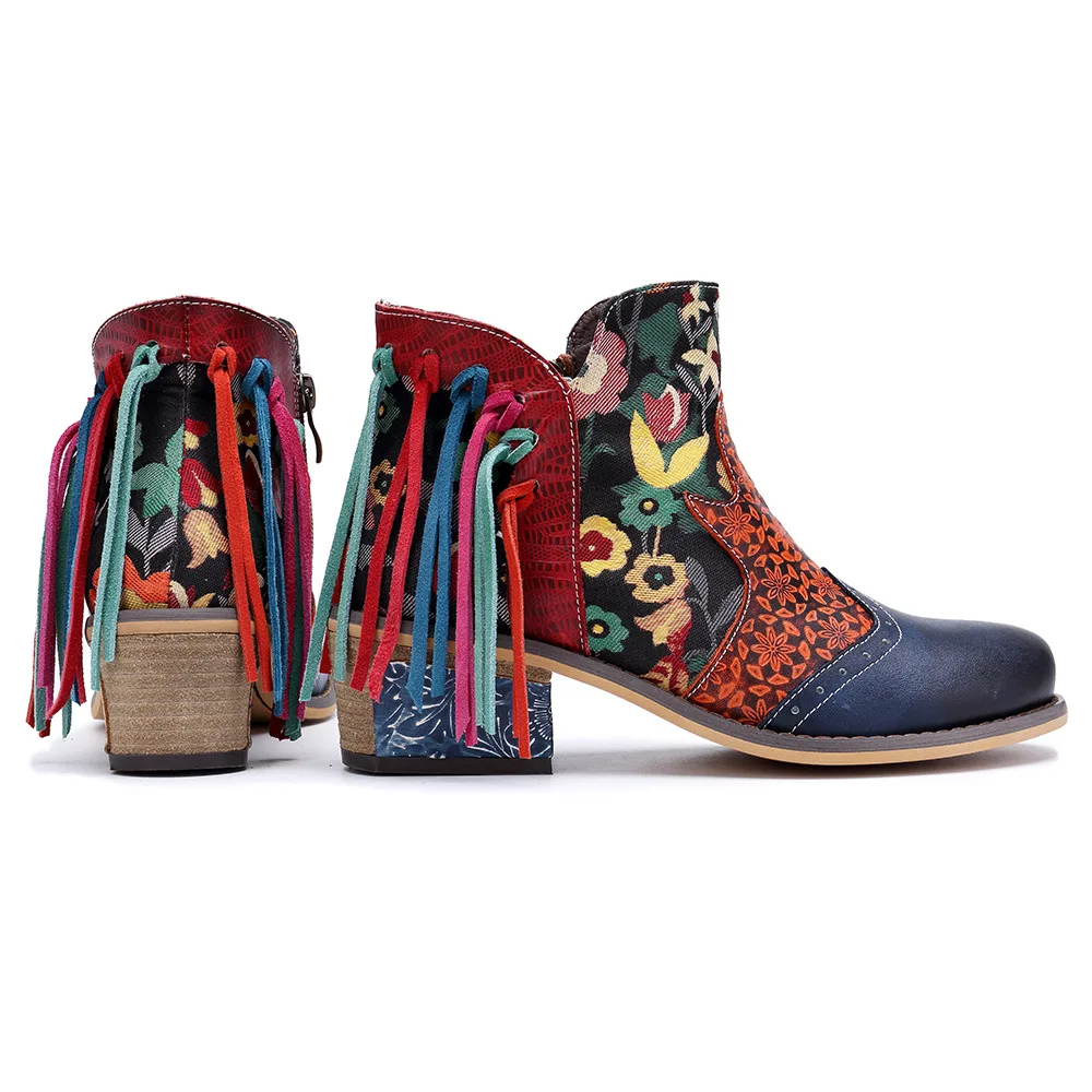 boho Boots Trendy Ankle Style