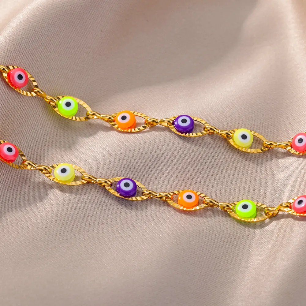 vintage Evil Eye Necklace Women