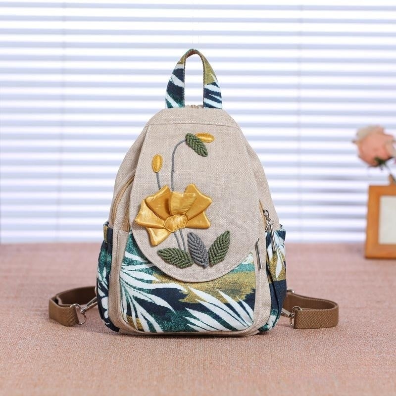 bohemian Cloth Backpack for Women