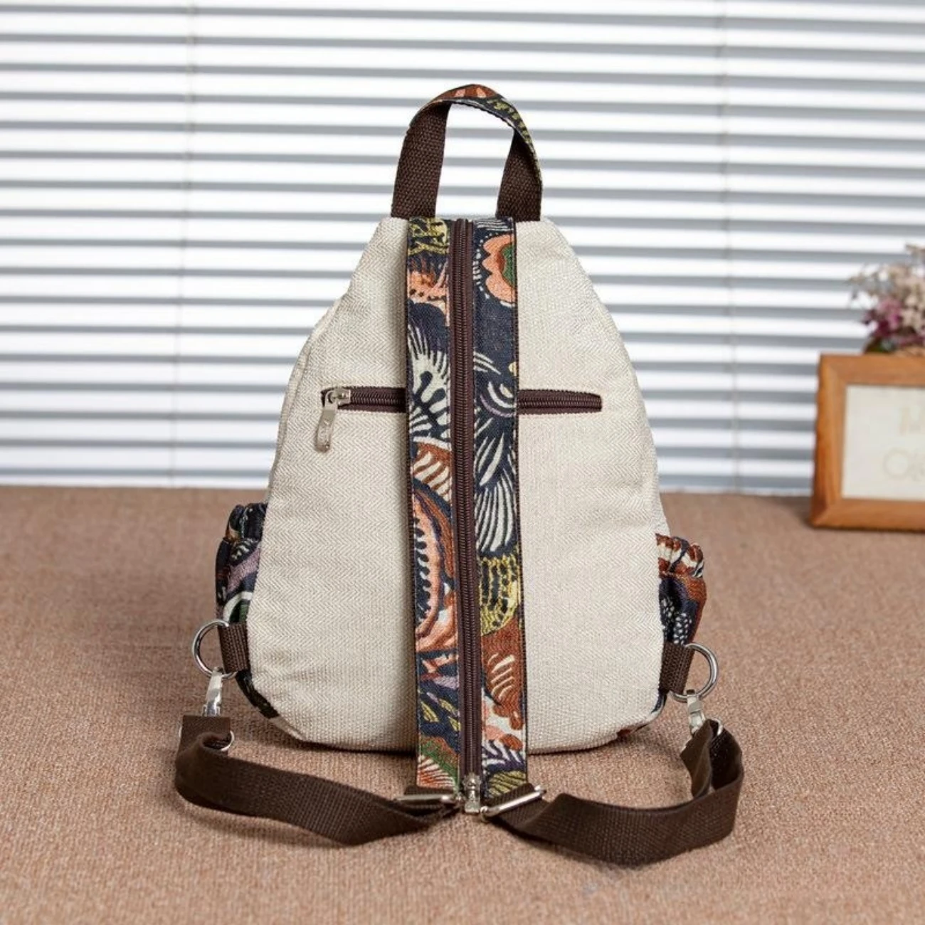 hippie Chic Versatile Backpack Bag