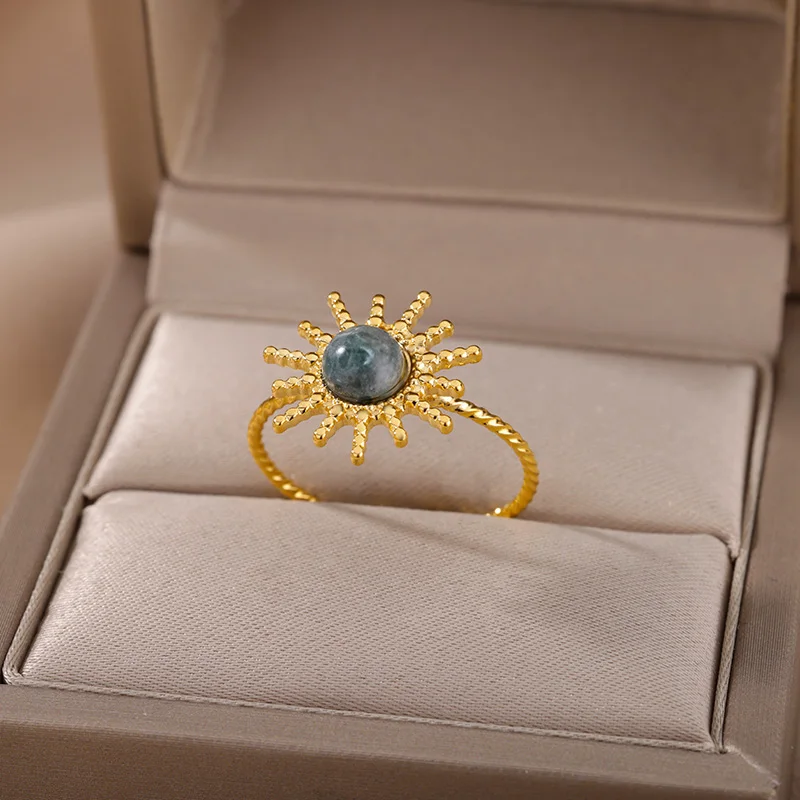 bohemian Adjustable Sun Ring
