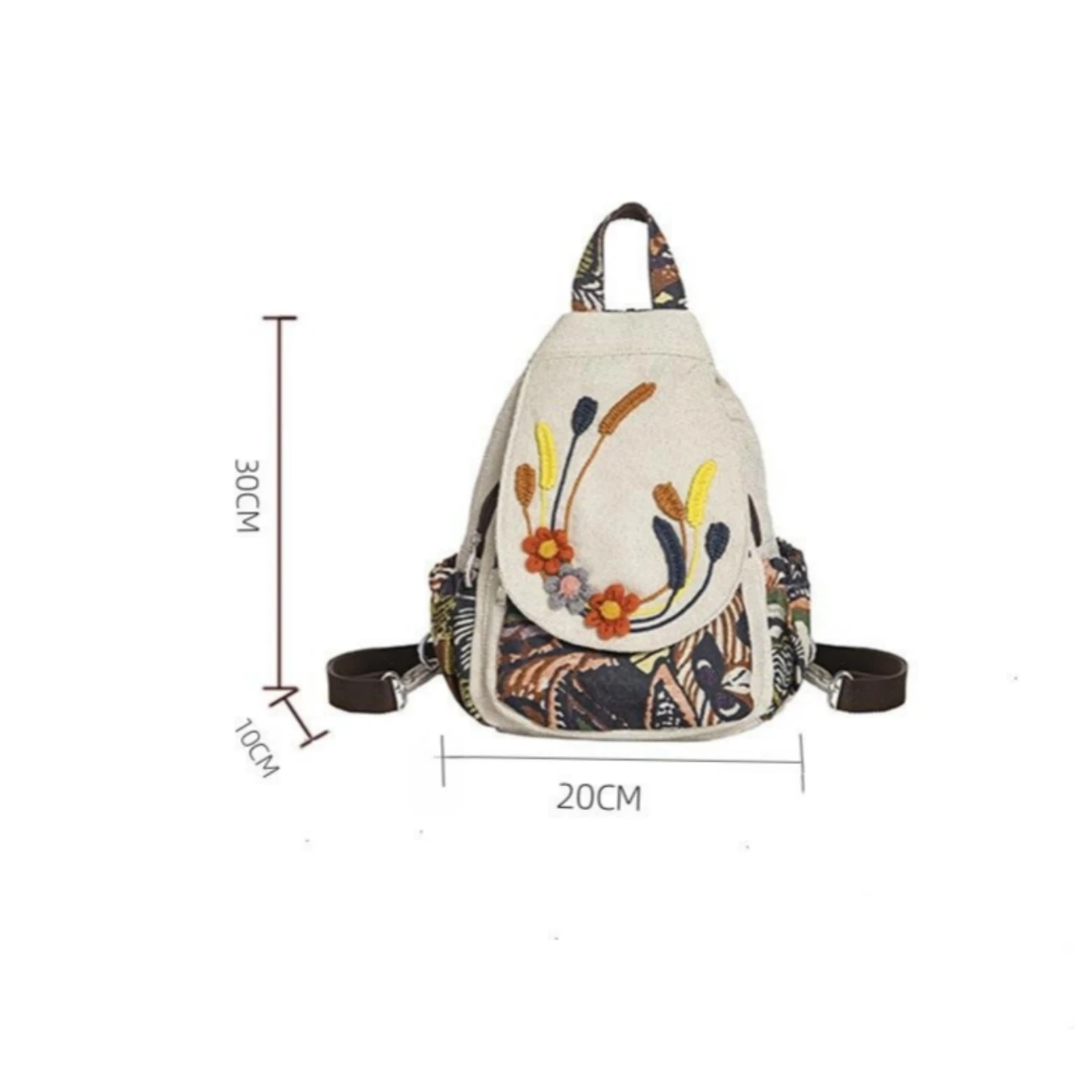 gypsy Chic Versatile Backpack Bag