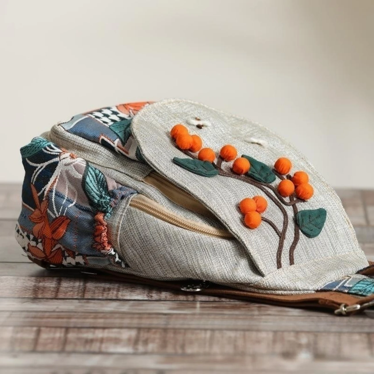 Colorful bohemian Backpack for Adventures