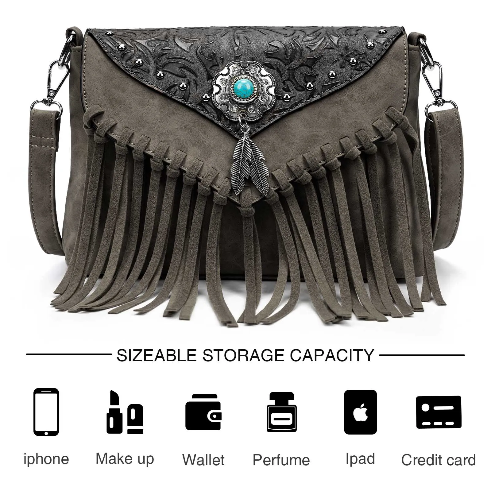 hippie Shoulder Bag for Women