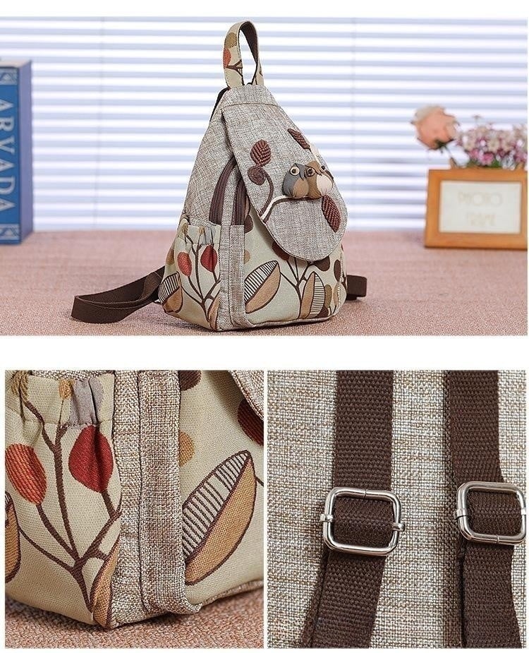 hippie Cloth Backpack for Women