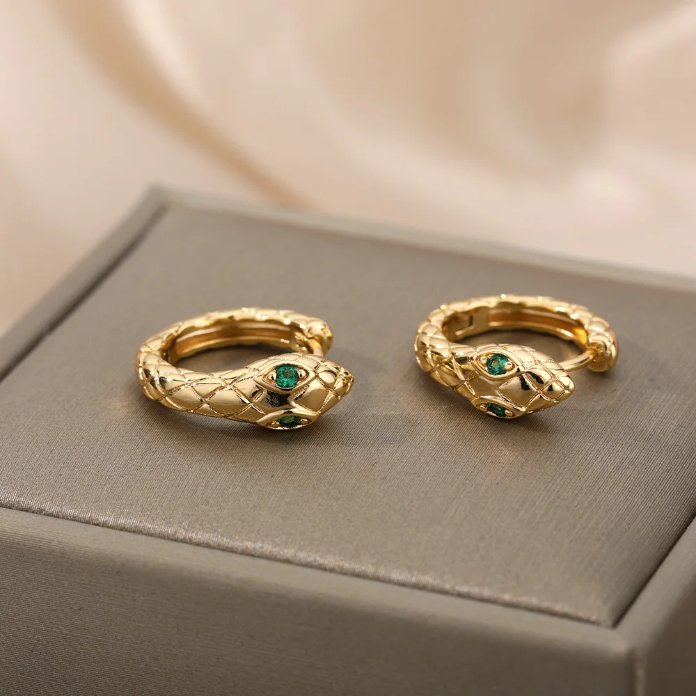 Stunning gypsy Snake Earrings