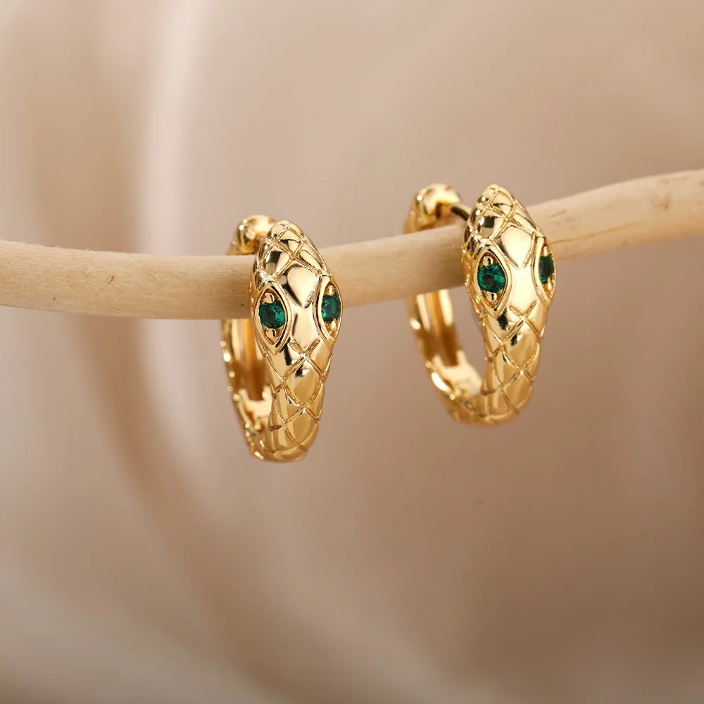 Stunning bohemian Snake Earrings