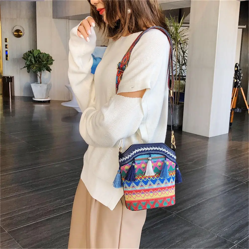 Colorful gypsy Bag with Tassels