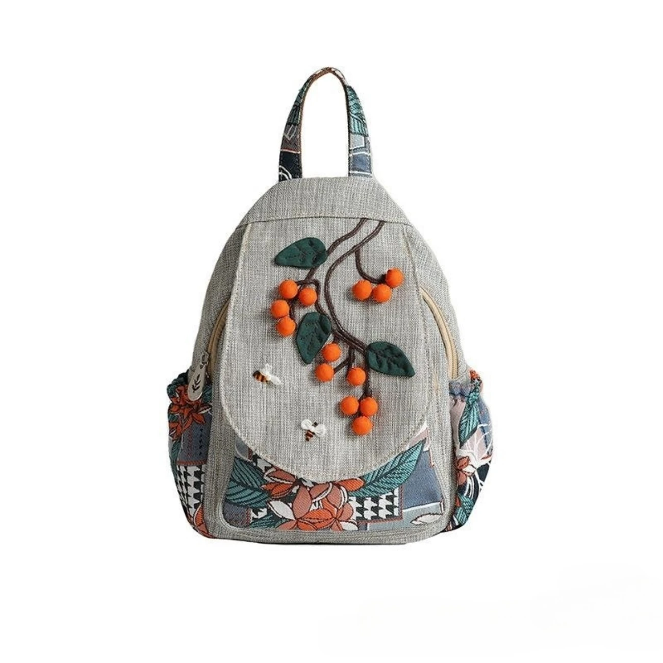 Colorful bohemian Backpack for Adventures