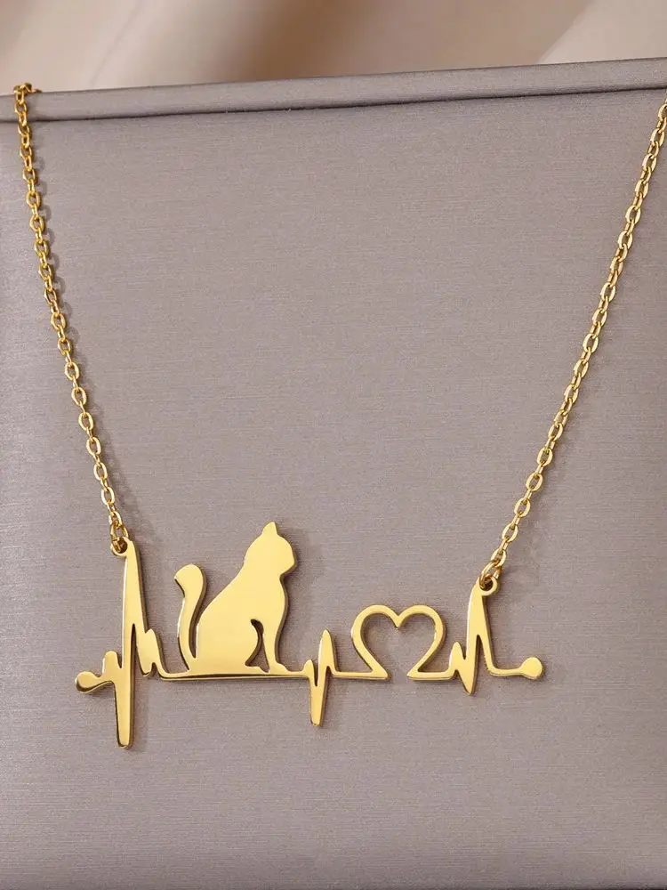 gypsy Heartbeat Cat Necklace