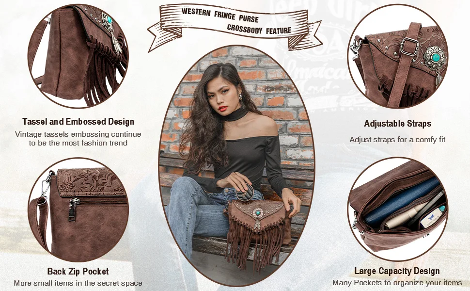 bohemian Shoulder Bag for Women