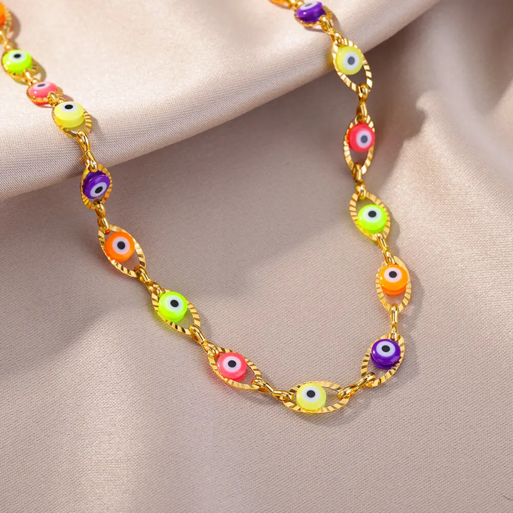 gypsy Evil Eye Necklace Women