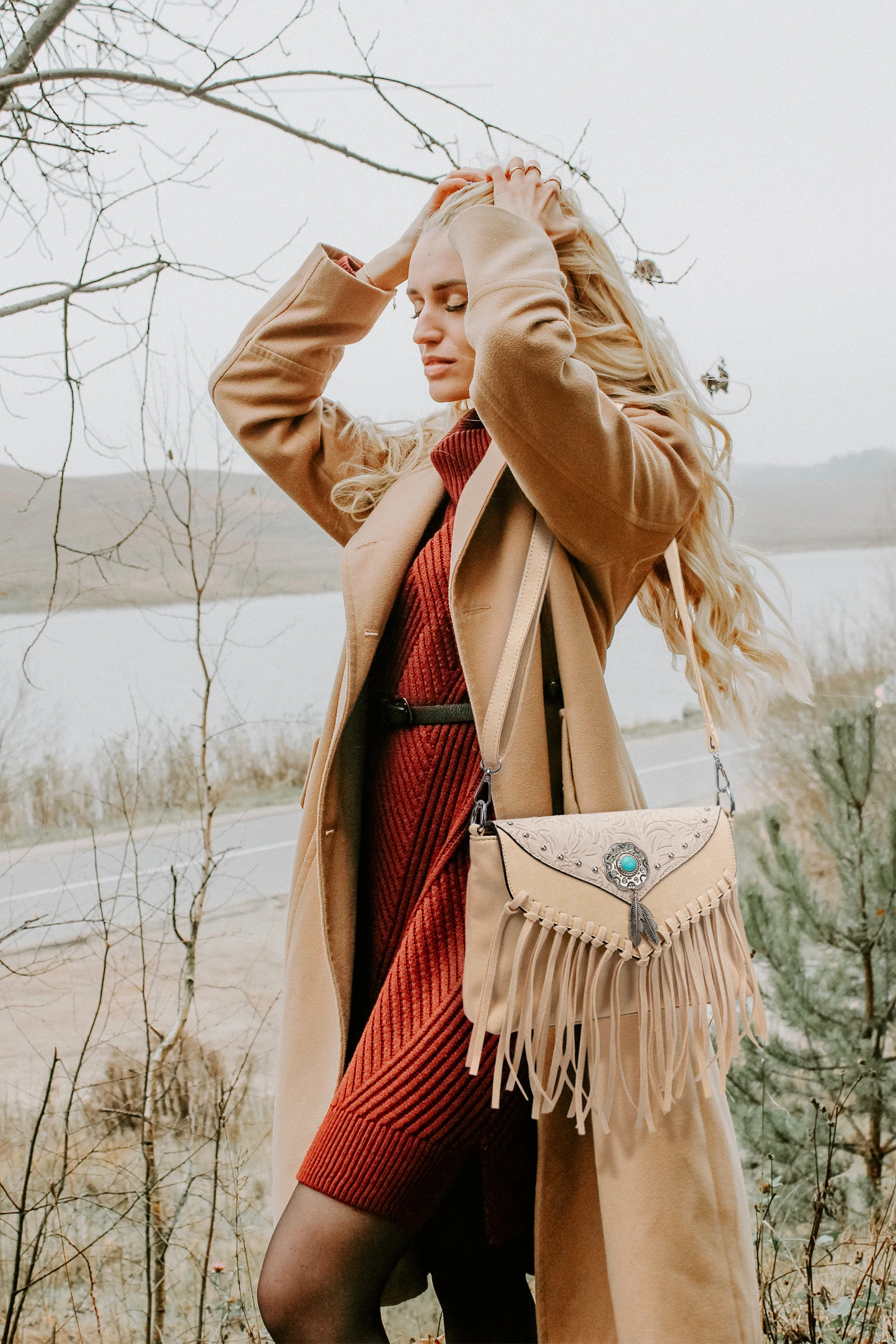 boho Shoulder Bag for Women