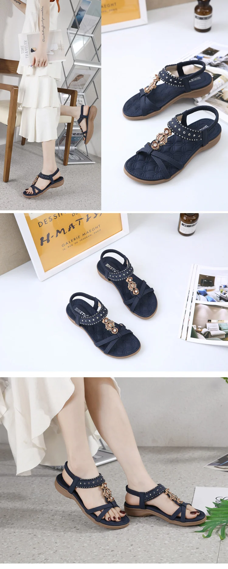 boho Sandals Women Casual Summer