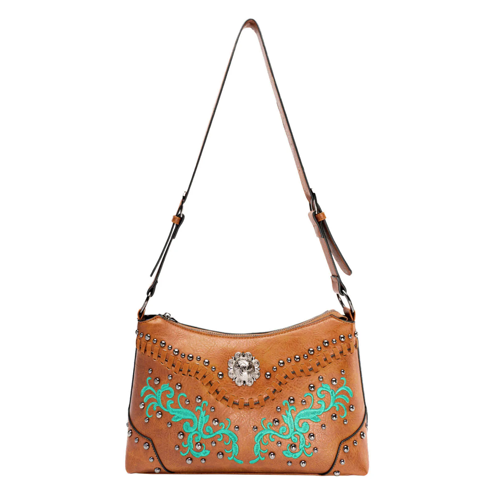 gypsy Bag Embroidered Leather Tote