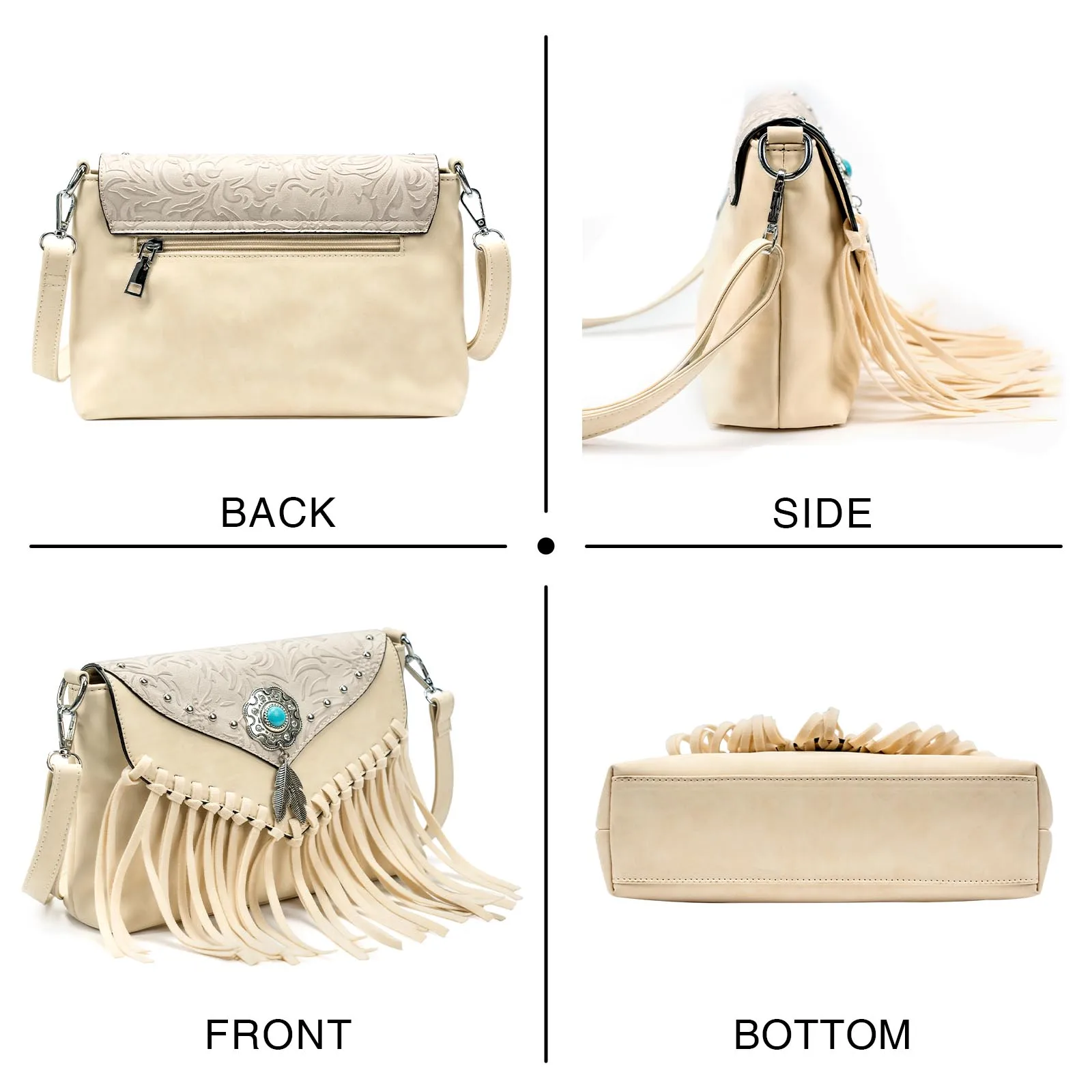 hippie Shoulder Bag for Women