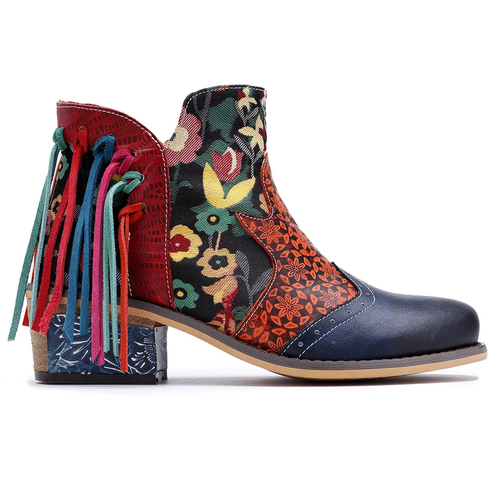 vintage Boots Trendy Ankle Style