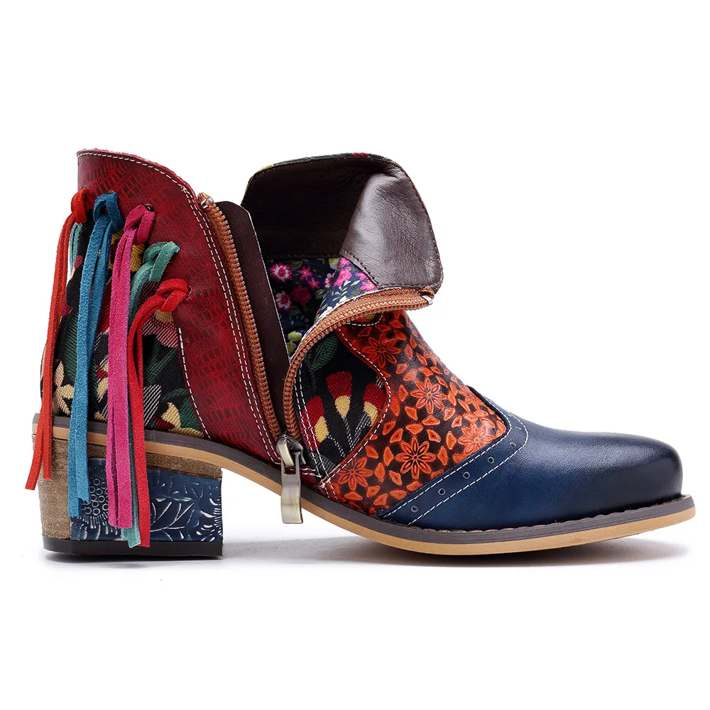 bohemian Boots Trendy Ankle Style