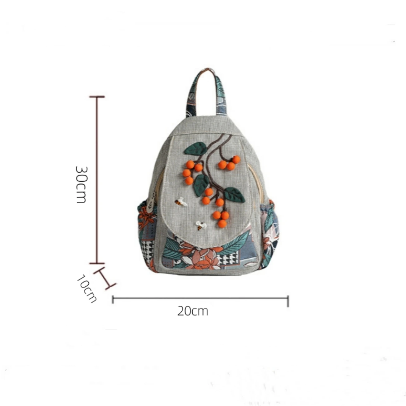 Colorful bohemian Backpack for Adventures