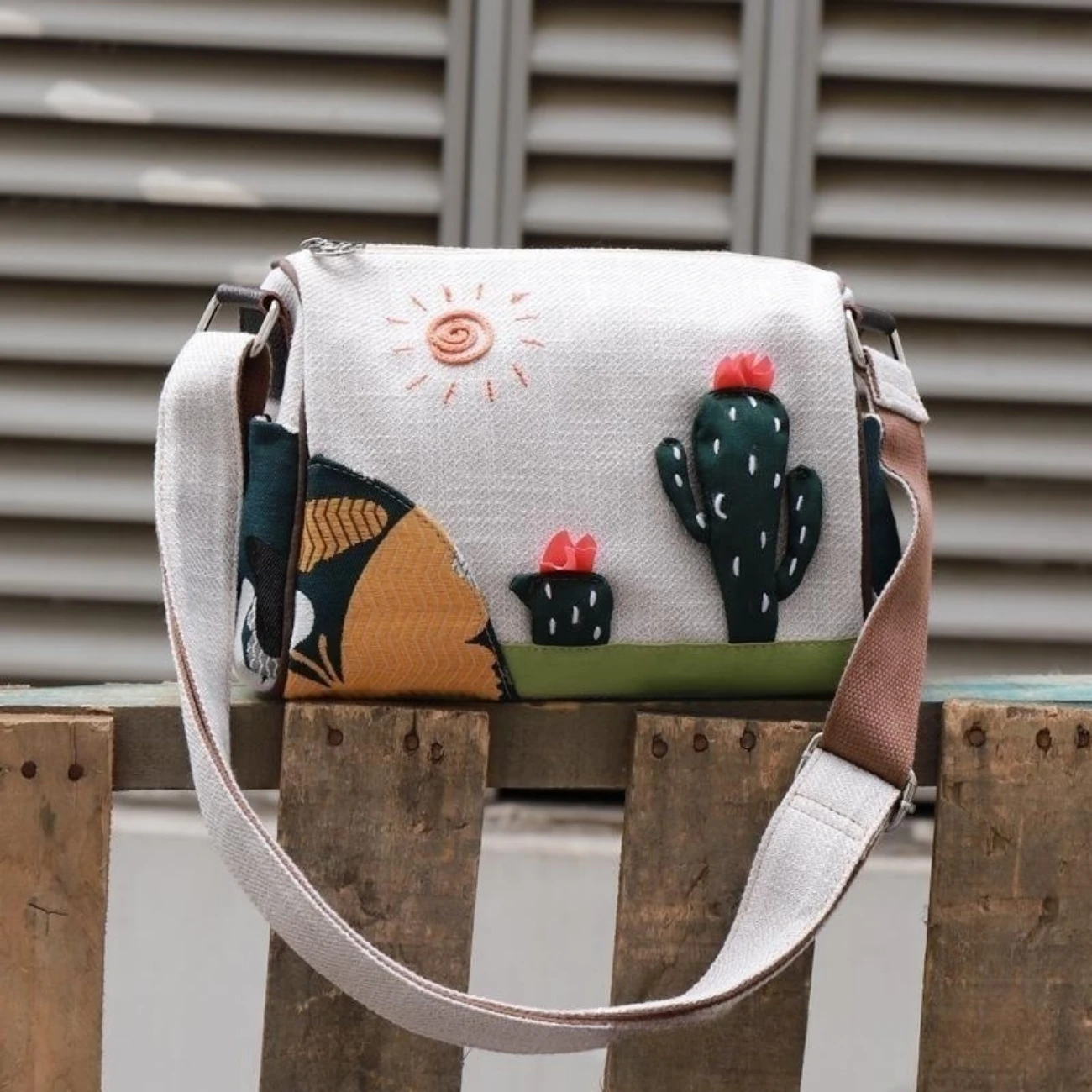 boho Bag Adjustable Floral Style