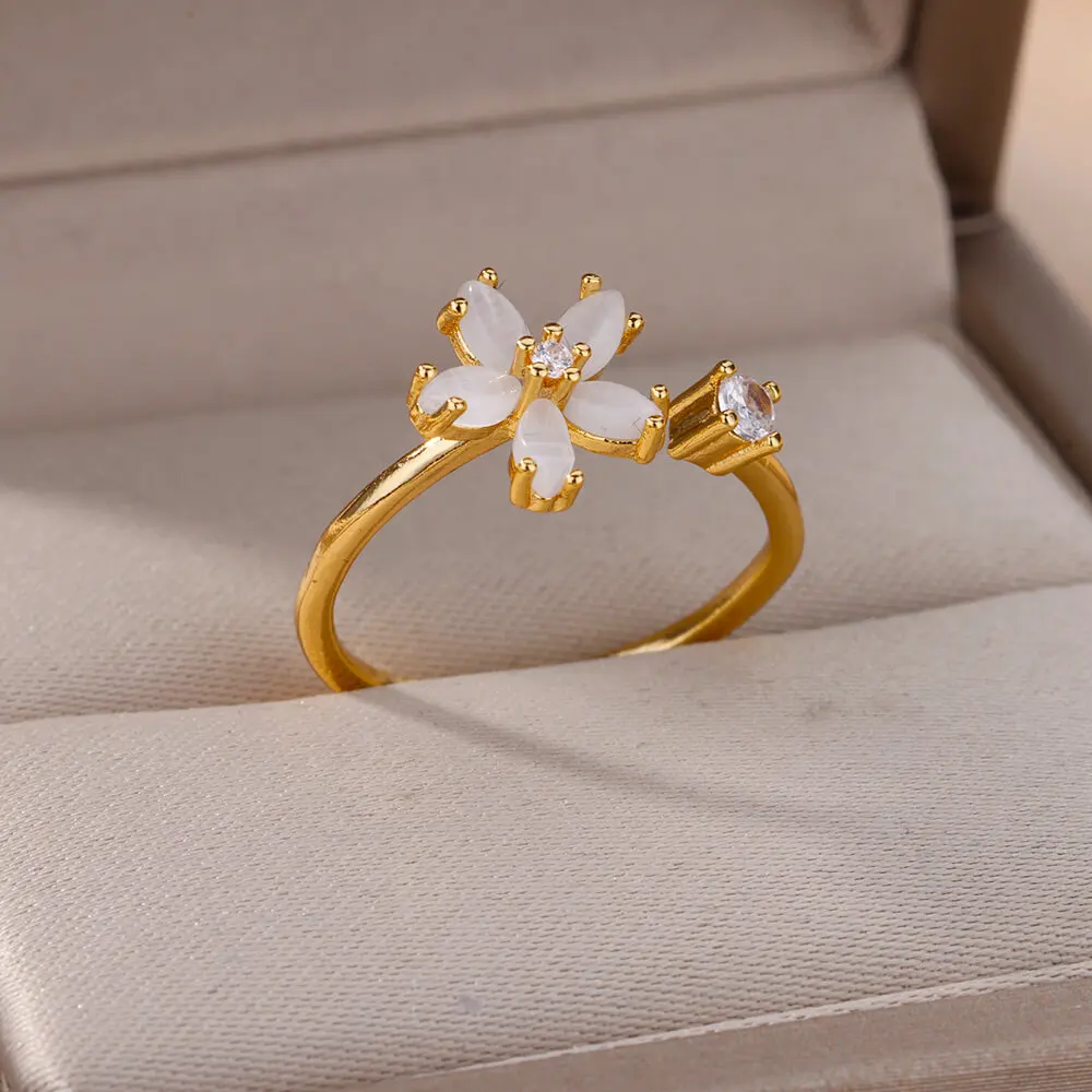 vintage Flower Ring for All