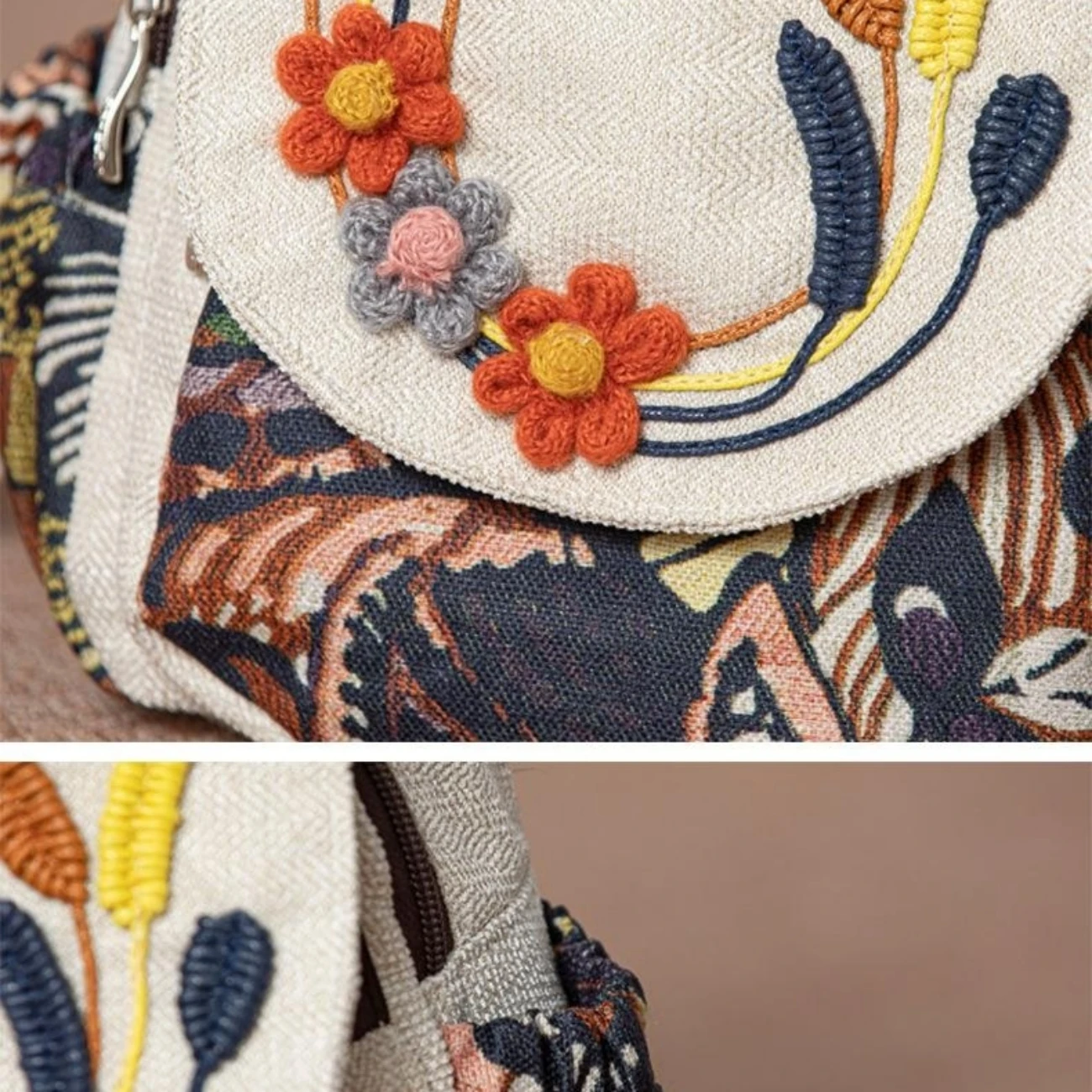 vintage Chic Versatile Backpack Bag