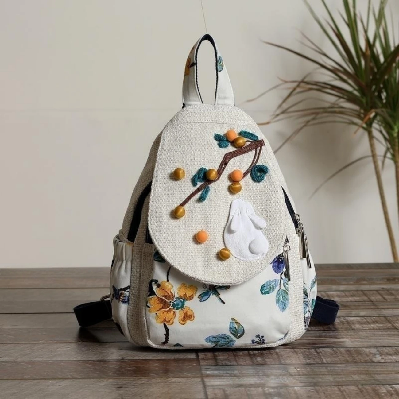 bohemian Floral Kids Backpack Fun