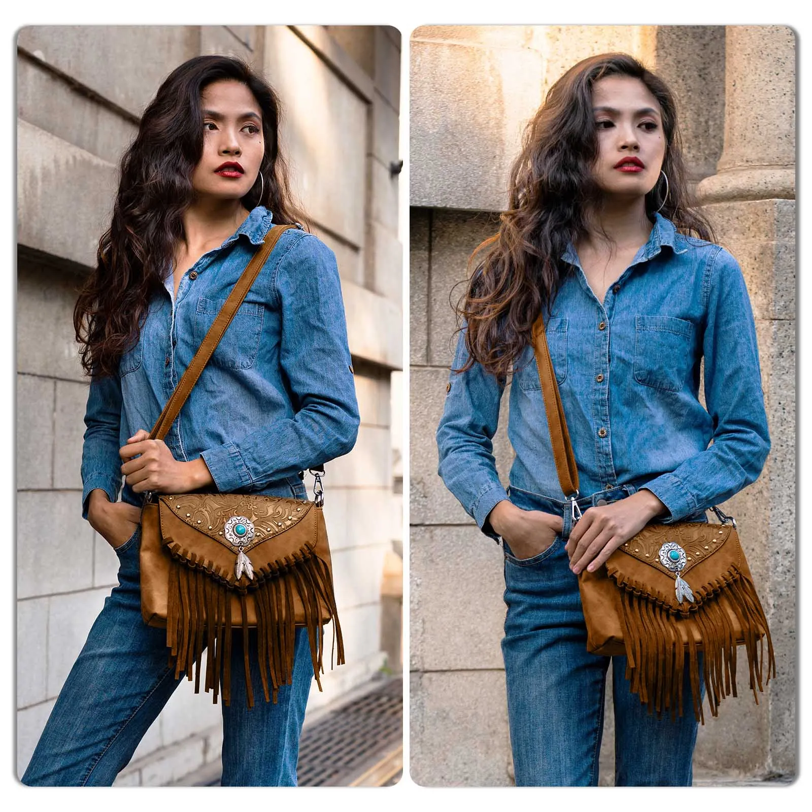 vintage Shoulder Bag for Women