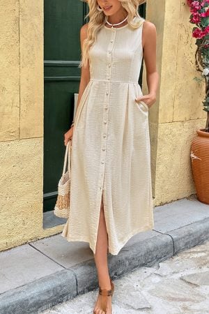 Simple Casual Summer Boho Dress