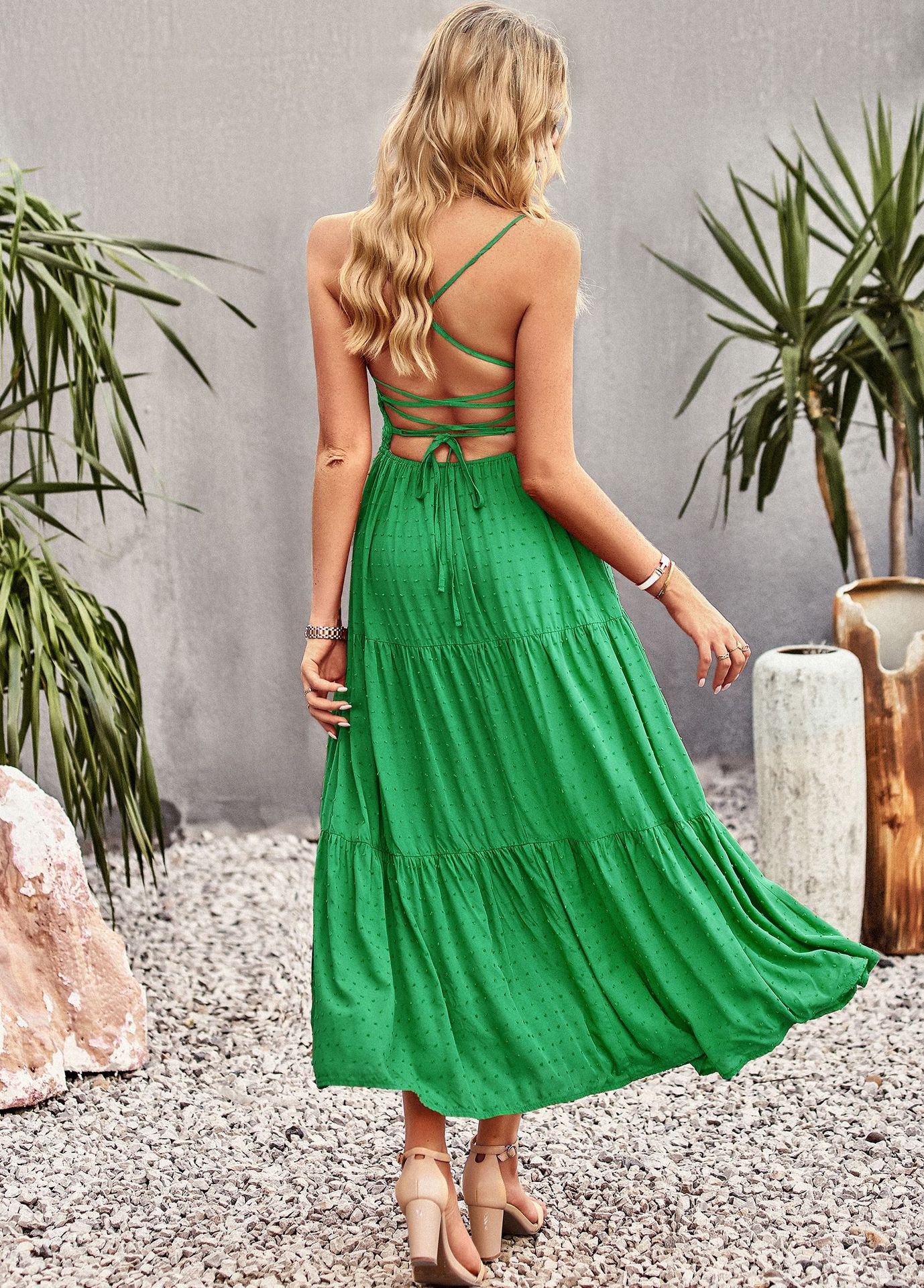 Elegant hippie Dress for Summer
