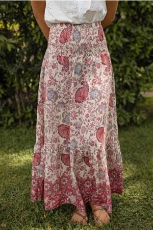 Bohemian Print Summer Skirt