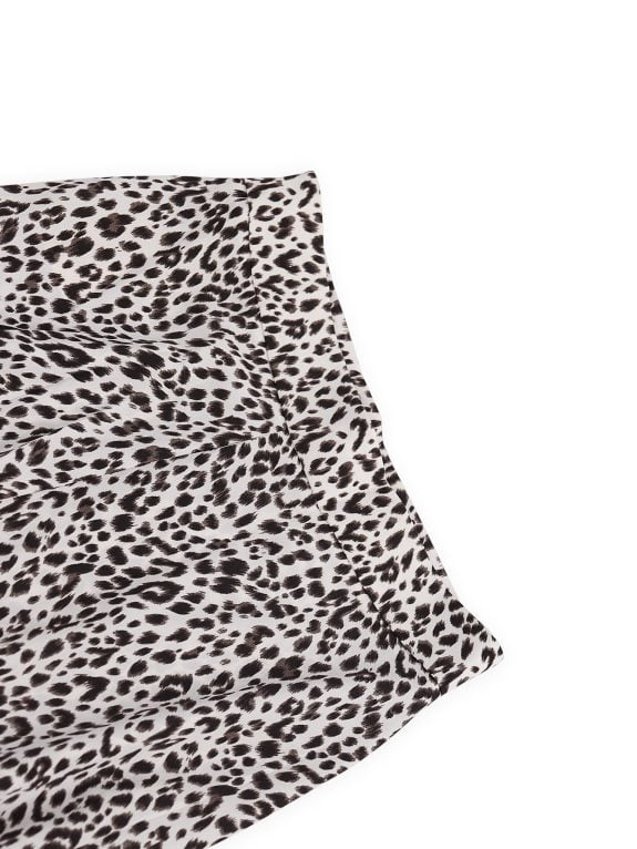 Leopard Print Wide Leg Pant - Image 9