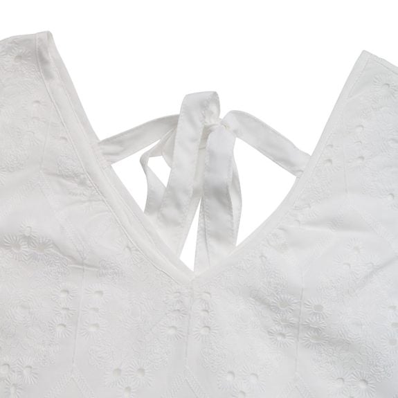 White Boho Lace Top - Image 7