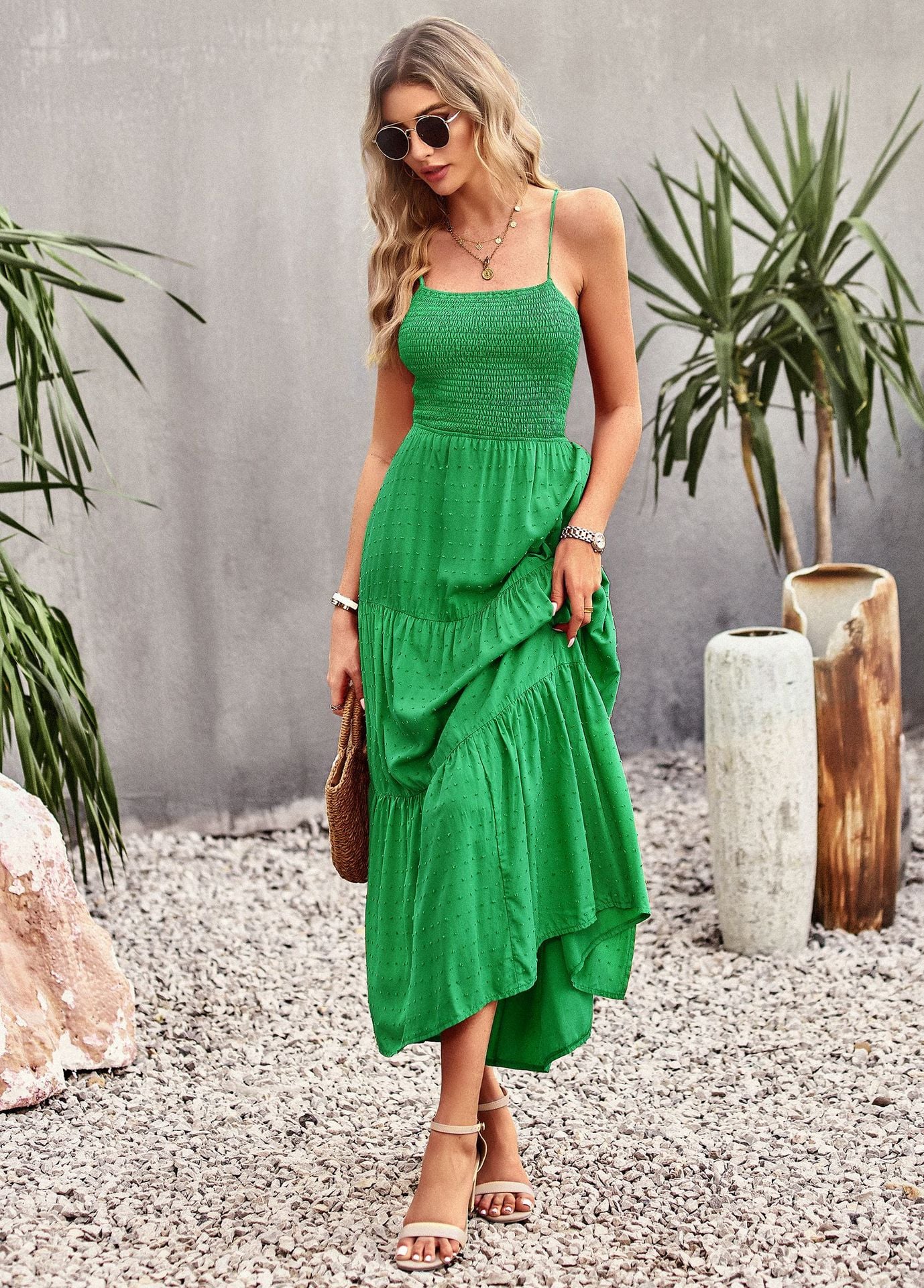 Elegant gypsy Dress for Summer