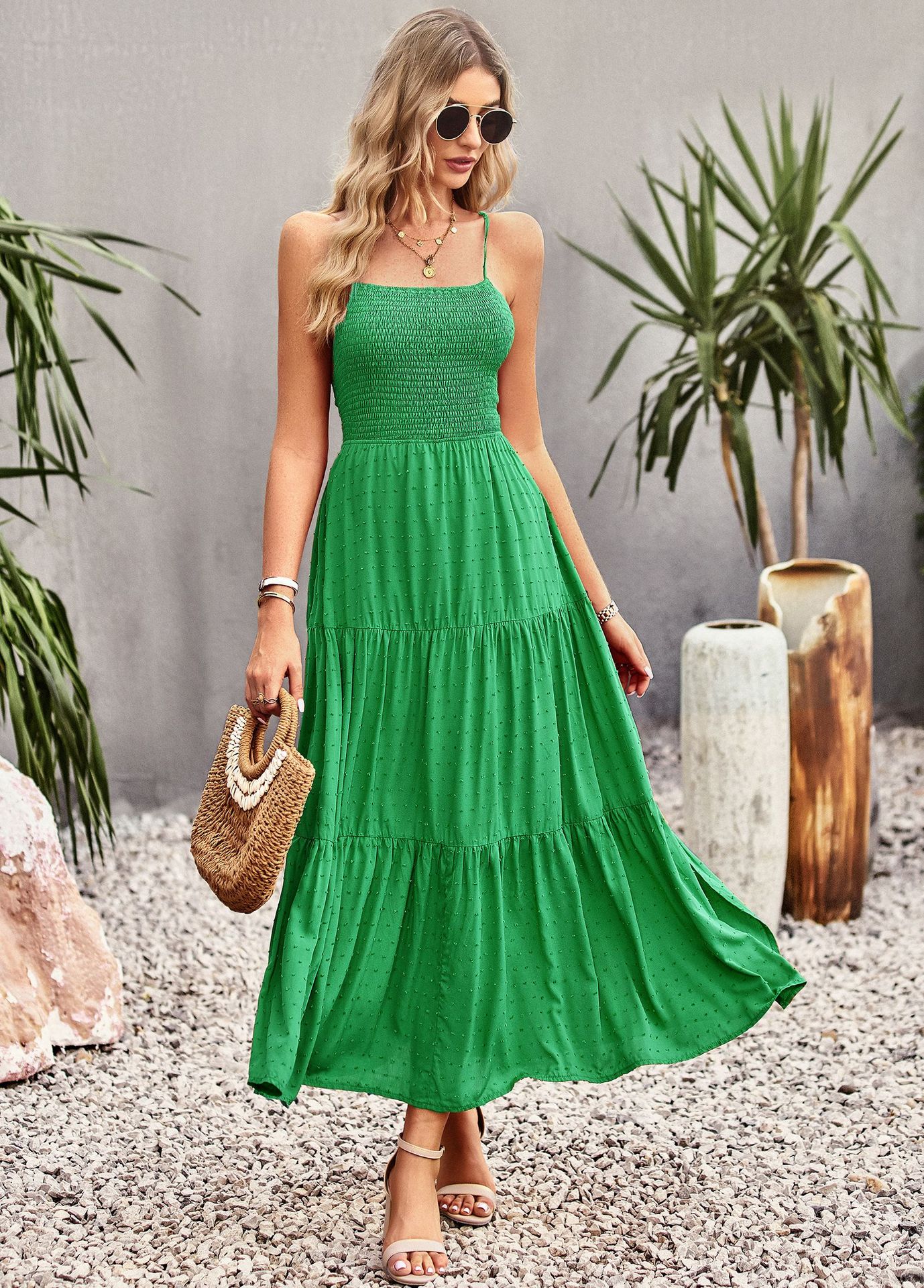 Elegant bohemian Dress for Summer