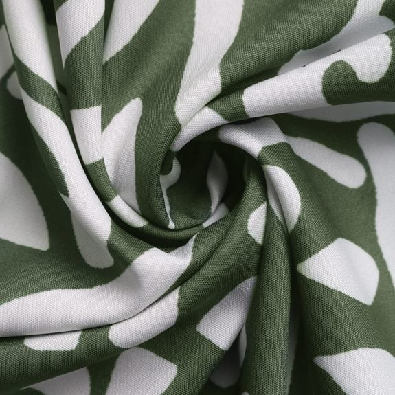 Green Boho Dress with Ethnic Print – Bild 9